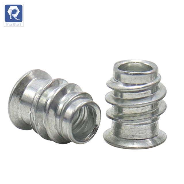 Hex socket drive nut plug, bolt fastener connector, embedded nut for wooden furniture, special custom process
