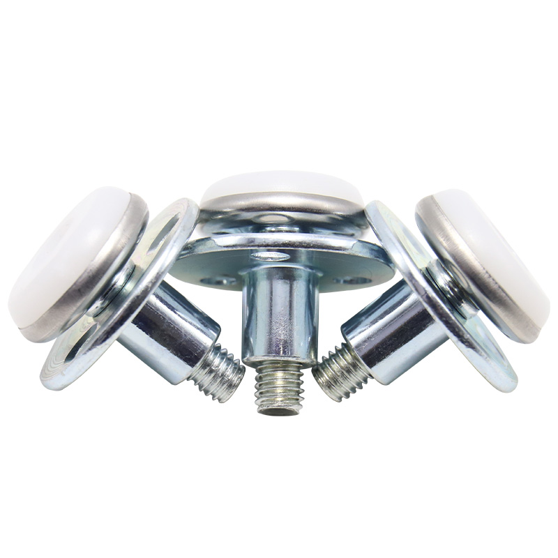 Furniture bed, table, chair, cabinet leg height-increasing foot pads, adjustable support silent foot pad screws, three-hole T-nut two-piece set combination