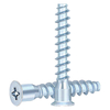 Direct repair screws, suitable for metal, wood and plastic, galvanized countersunk self-drilling screws