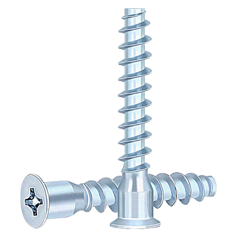 Direct repair screws, suitable for metal, wood and plastic, galvanized countersunk self-drilling screws
