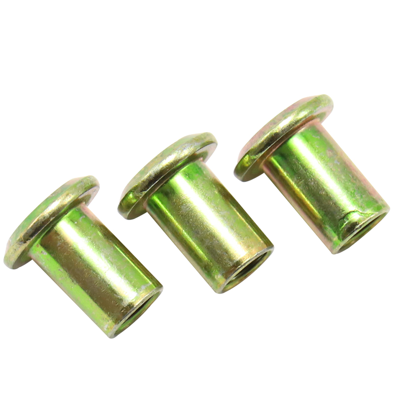Flat-Head Barrel Nut, Furniture Joint Connection Nut, Lock Nut, Hex Socket Screw Rivet Insertion Nut