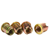 Furniture Nut. Bolt Fasteners for Woodworking Accessories Connectors M6 Hexagonal Drive Metal Insert Nuts. Slotted Wood Inserts The Nut