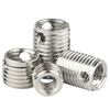 Thread insertion thread sleeve, thread repair bushing, thread protection thread sleeve, three-hole self-tapping thread sleeve